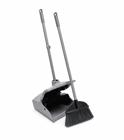 Lobby Dust Pan Set – Black & Grey
