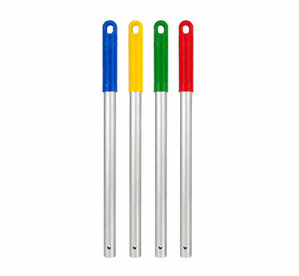 Aluminum Mop Handles with Colored Grips