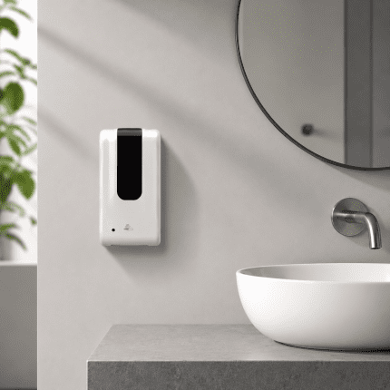 Automatic Wall-Mounted Soap Dispenser for Commercial Washrooms