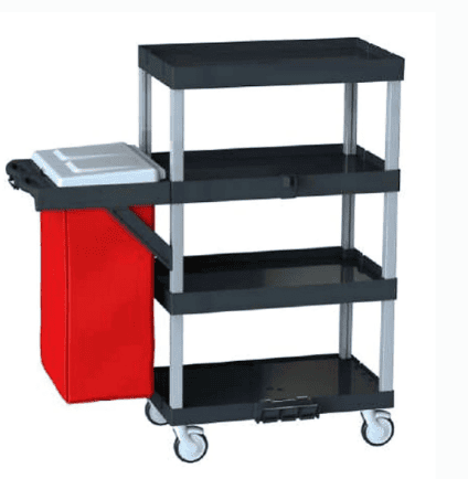 Hygienix H 1251 L - Professional Housekeeping Service Trolley