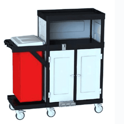 Hygienix H 1201 0L2KD - Professional Housekeeping Service Trolley