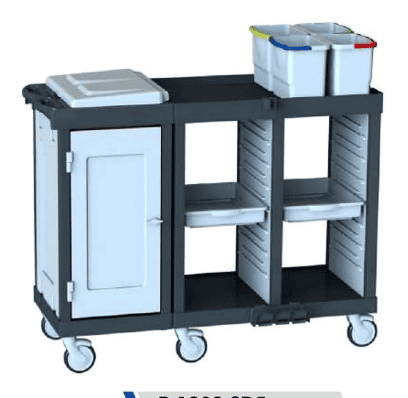 Hygienix R 1202 SD5 - Professional Housekeeping Service Trolley
