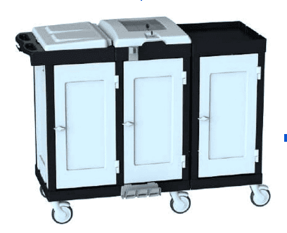 Hygienix R 1202 MSD2BT2H3 - Professional Housekeeping Service Trolley