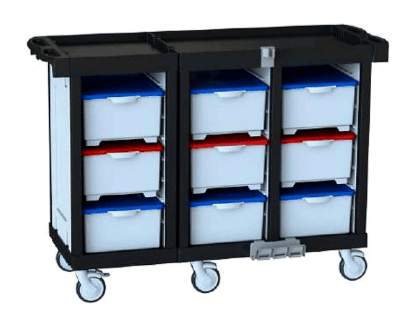 Hygienix R 1103 0D3BT9 - Professional Housekeeping Service Trolley