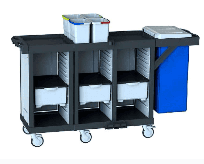 Hygienix R 1203 T0D3 BT3 - Professional Housekeeping Service Trolley