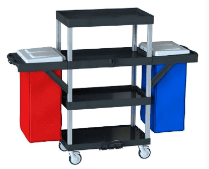 Hygienix H 1561 0K - High-Capacity Housekeeping Trolley