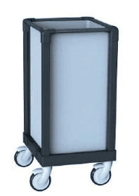 Hygienix CTK150 - Single-Compartment Laundry Cart