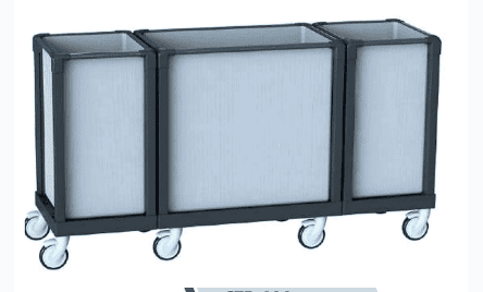 Hygienix CTK150 - Single-Compartment Laundry Cart