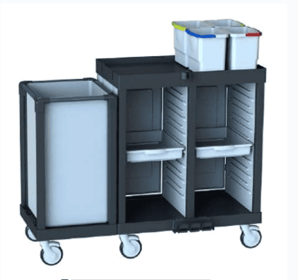 Hygienix CTK502D3 - Integrated Laundry and Housekeeping Trolley