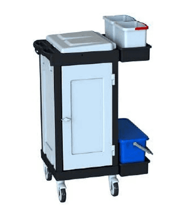 Hygienix W 090 D YCY - Enclosed Waste and Utility Trolley