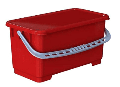 Hygienix Wide Red Mop Bucket - W01132K