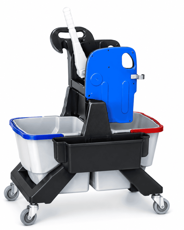 Compact Mop-and-Bucket Cleaning Trolley MX 50