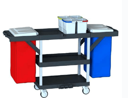 Hygienix H 1561 - High-Capacity Housekeeping Trolley
