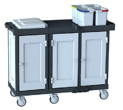 Hygienix R 1202 SD2 - Professional Housekeeping Service Trolley